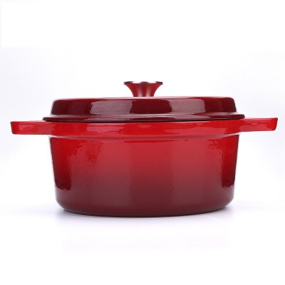 Hot Sale  cookware sets enamel cast Iron frying pan/casserole/grill pan